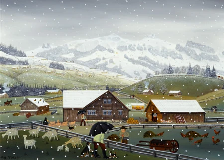 Der 1 Schnee im Unterrain, 1995