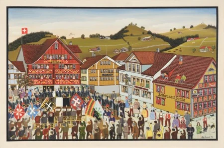 Landsgemeinde in Appenzell, 1970