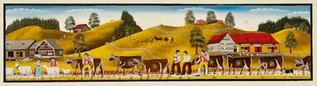 ALBERT MANSER — Alpfahrt im Herbst. 1972. — Koller Auktionen