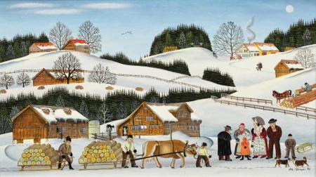 Taufe im Winter, 1990