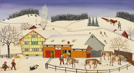 Winter im Appenzellerland, 1967