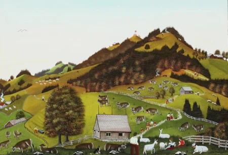 Spaziergang, Hundwilerhöhe, 1975