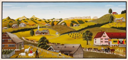 Appenzeller Sommerlandschaft, 1971