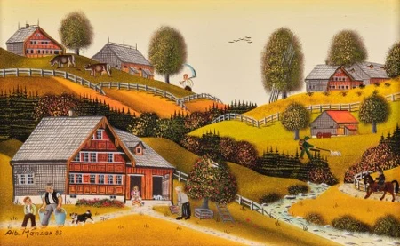 Herbst mit Bach, 1983