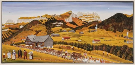 Grosse Alpabfahrt, 1972