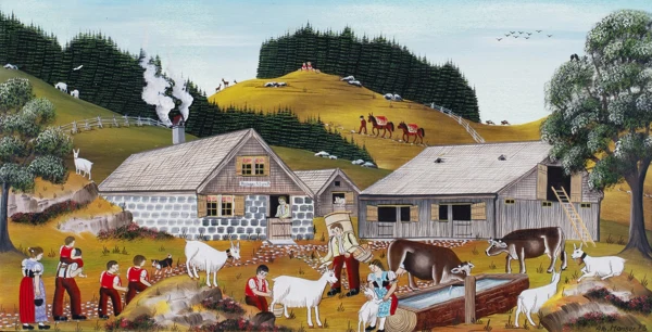 Albert Manser — Appenzeller Landleben, 1973