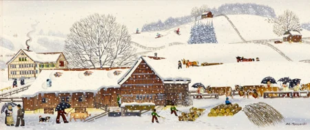 Bei Urgrossvater am Hirschberg, 1985