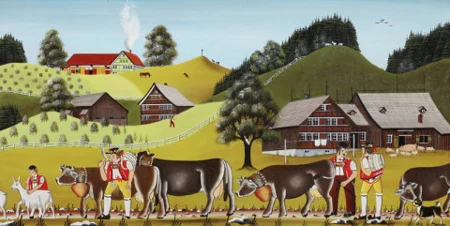 Alpfahrt, 1972