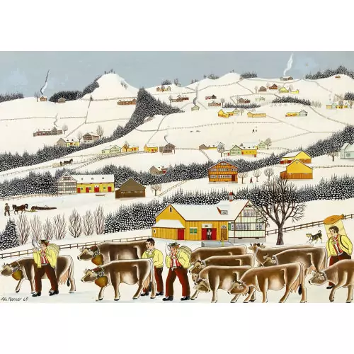 "Winterbild Burgstock"