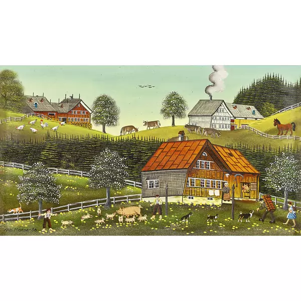 "Blütezeit im Appenzellerland"