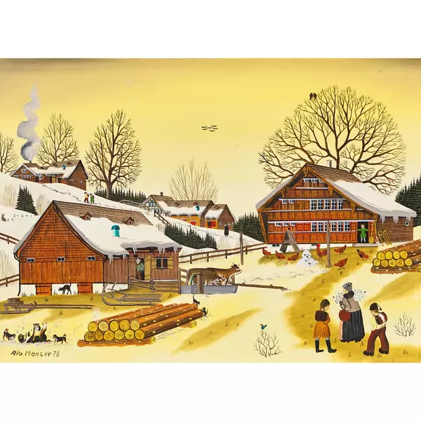 "Spielende Hunde"