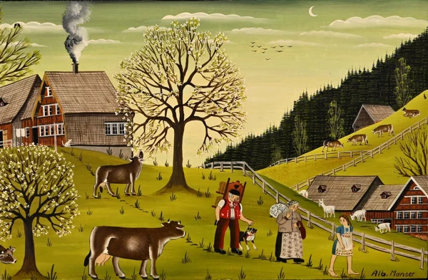 Albert Manser — Frühling