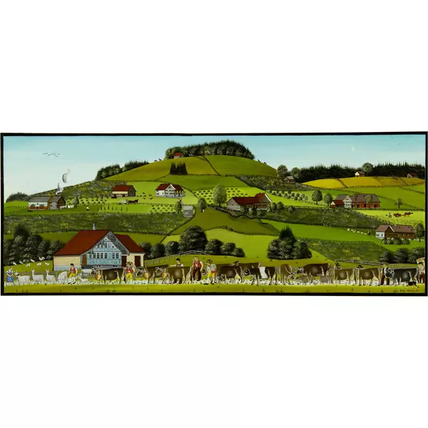 Albert Manser — Appenzeller Alpauftrieb — Galerie Kornfeld