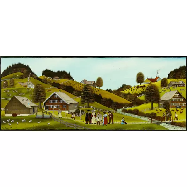 Albert Manser — Herbstliche Appenzeller Landschaft — Galerie Kornfeld