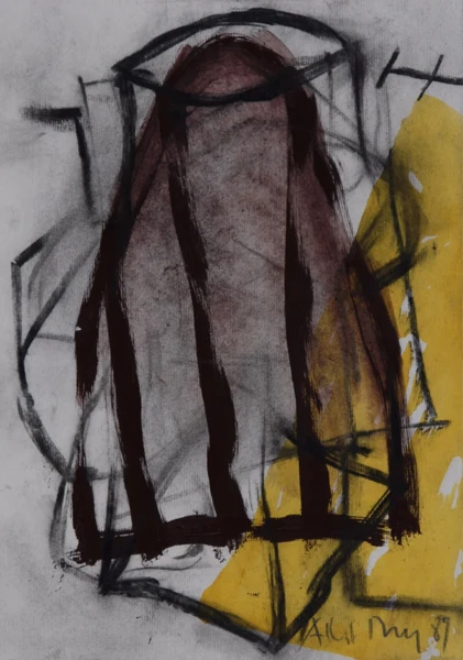Albert Merz — Ohne Titel, 1989