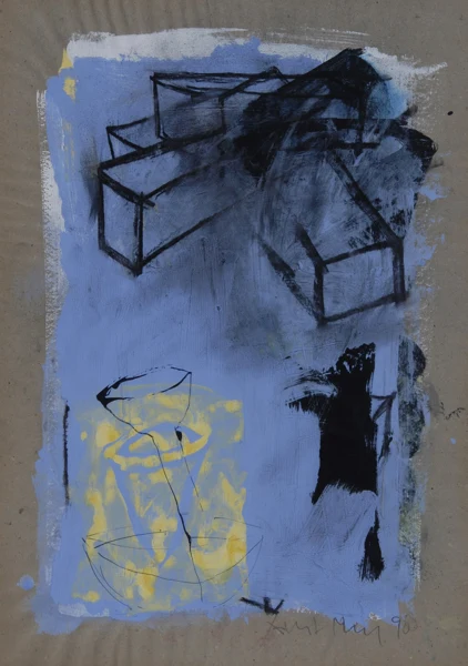 Albert Merz — Ohne Titel, 1990