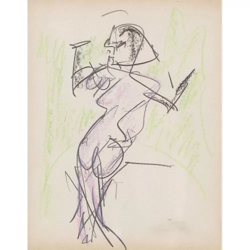 Albert Müller — "Cabaretszene".