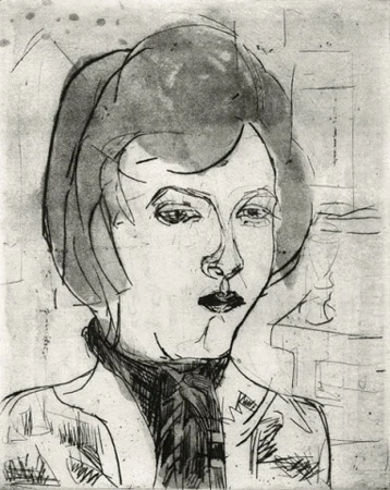 Gitti-Portrait Margrit Müller, 1925