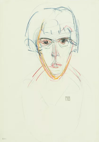 Albert Müller — Bildnis der Anna Müller-Hübscher