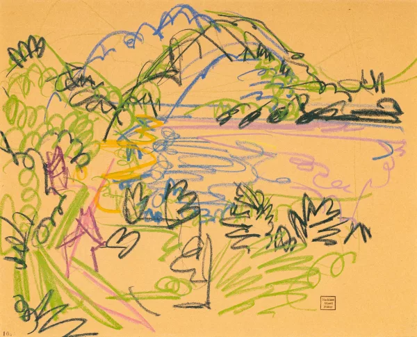 Albert Müller — Tessiner Landschaft