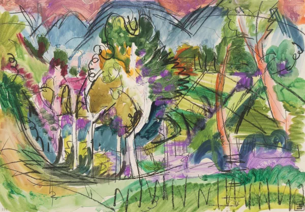 Albert Müller — Gartenlandschaft