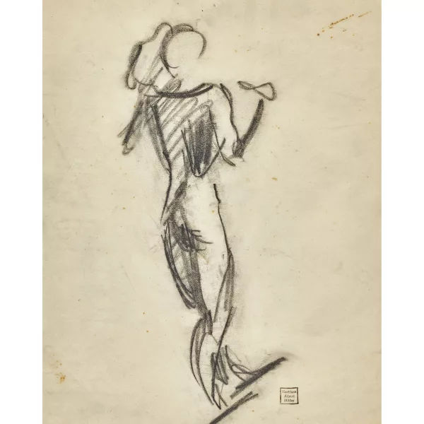 Albert Müller — Stehende Figur.