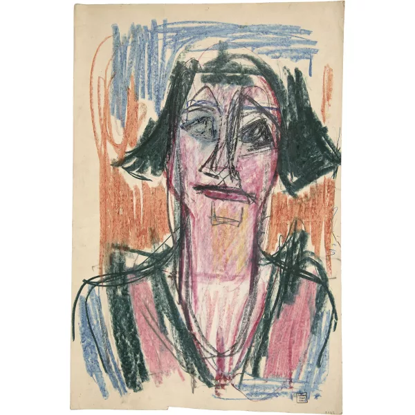 Albert Müller — Portrait Anna Müller