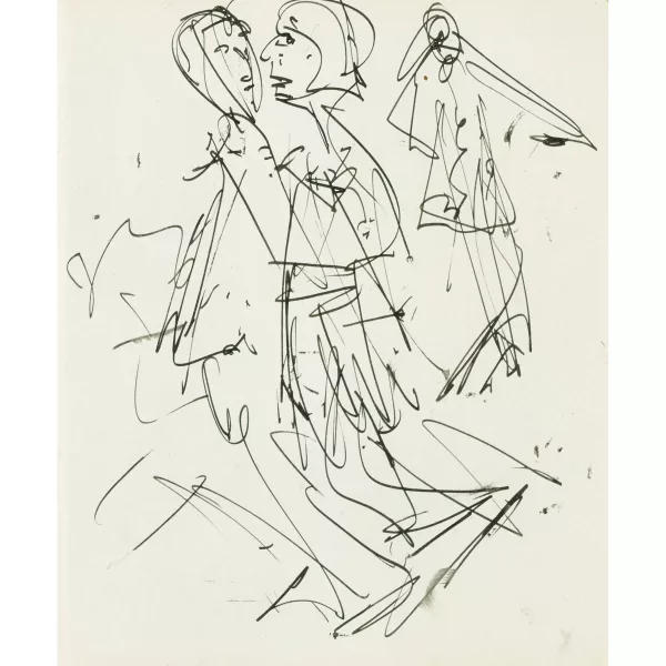 Albert Müller — "Veglione a Mendrisio".