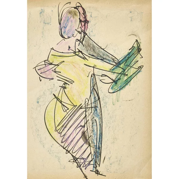 Albert Müller — "Veglione a Mendrisio".