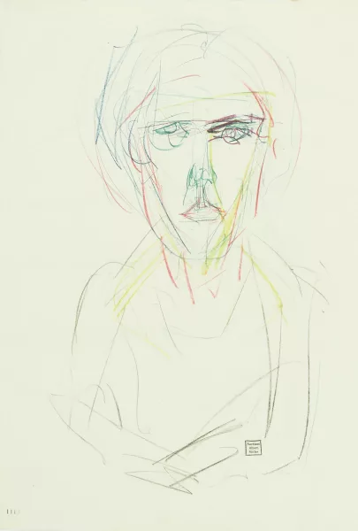 Albert Müller — Frauenbildnis