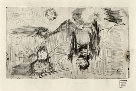 Nächtliche Landschaft, 1926