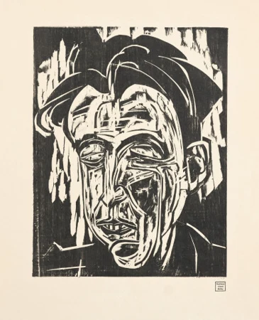 Portrait Rudolf Hübscher, 1924