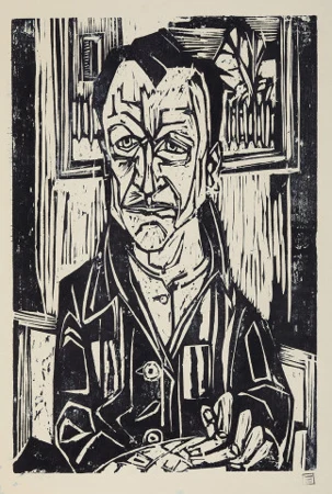 Portrait Hermann Scherer, 1925
