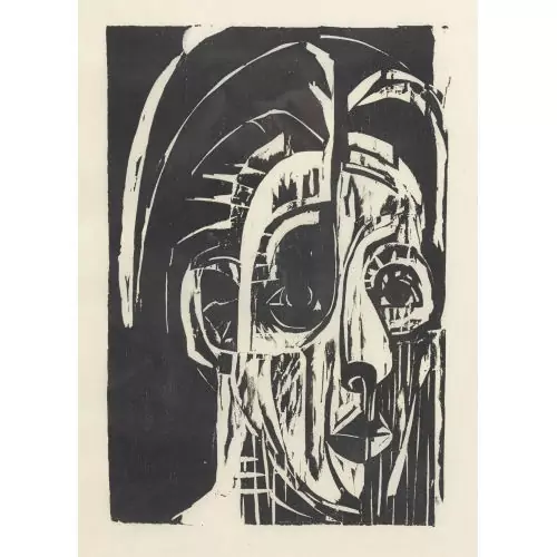 "Portrait Ernst Ludwig Kirchner III"