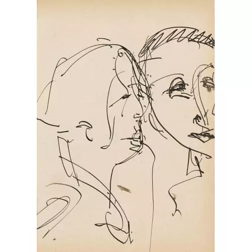 Erna und Ernst Ludwig Kirchner