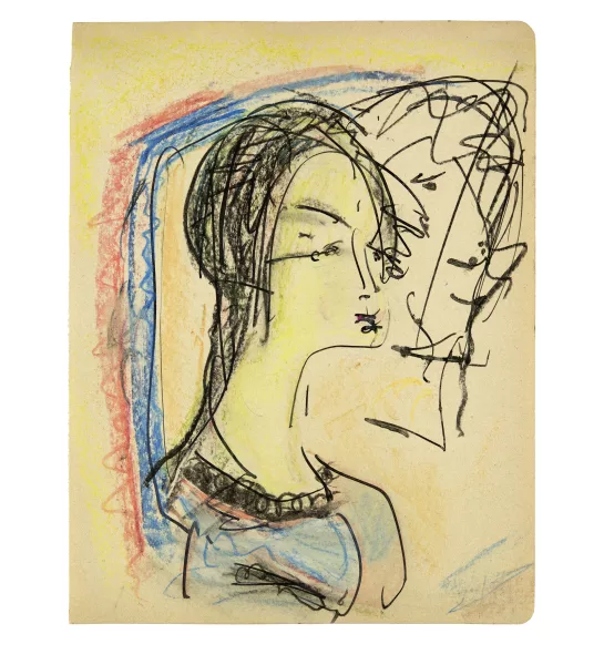 Albert Müller — Frauenkopf
