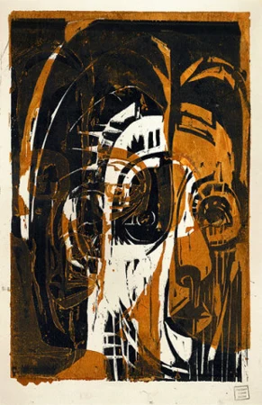 Portrait Ernst Ludwig Kirchner III, 1925-1926.