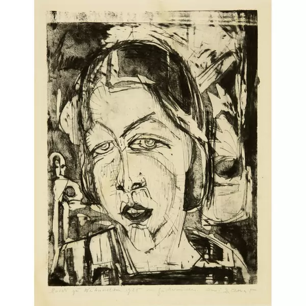 Albert Müller — Ursulina II — Galerie Kornfeld