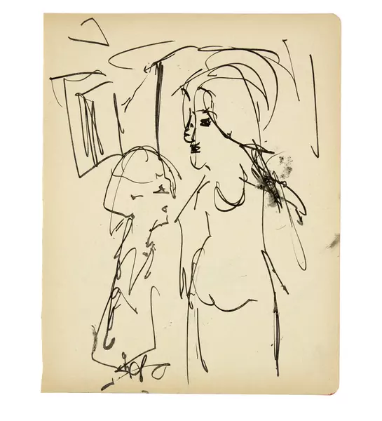 Albert Müller — Skizzenbuch — Galerie Kornfeld