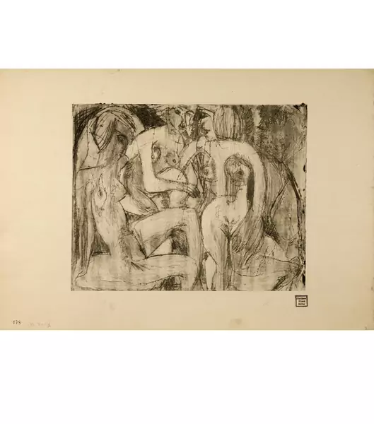 Albert Müller — Drei Badende — Galerie Kornfeld