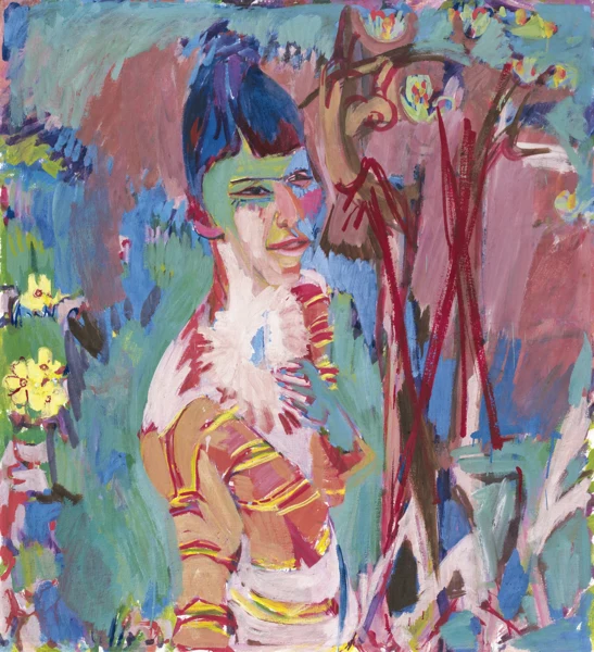 Albert Müller — BRUSTSTÜCK EINES SCHWARZEN MÄDCHENS, 1925BUST OF A COLOURED GIRL, 1925
