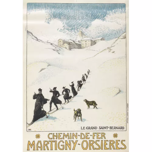Albert Muret — "Chemin-de-Fer Martigny-Orsières".