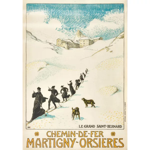 Albert Muret — "Chemin-de-Fer Martigny-Orsières".