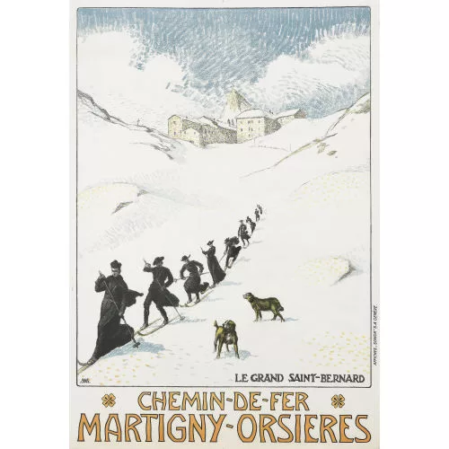 Albert Muret — "Chemin-de-fer Martigny-Orsière".