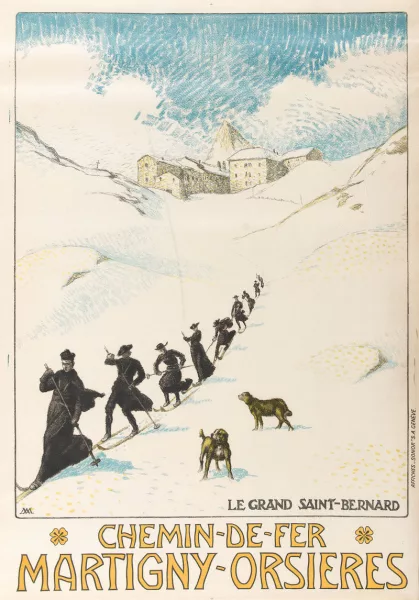 Albert Muret — "Chemin-de-Fer Martigny-Orsières".