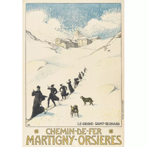 Albert Muret — "Chemin-de-fer Martigny-Orsières".