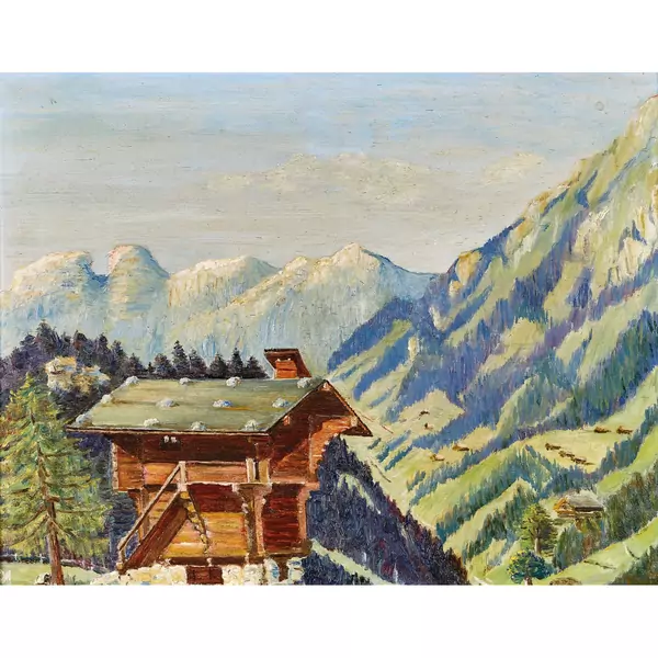 Sommerliche Alpenlandschaft