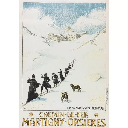 Albert Muret — "Chemin-de-fer Martigny-Orsière".