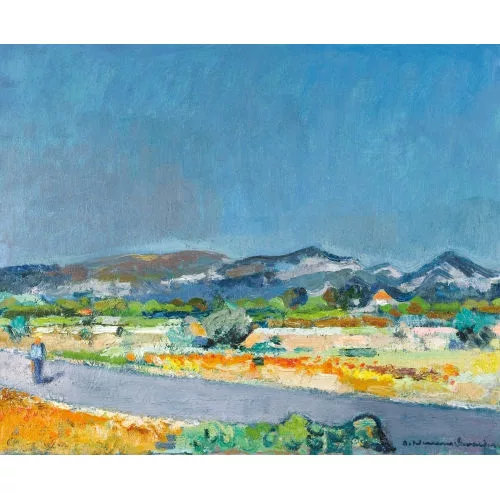 Albert Neuenschwander — Landschaft bei La Ciotat.