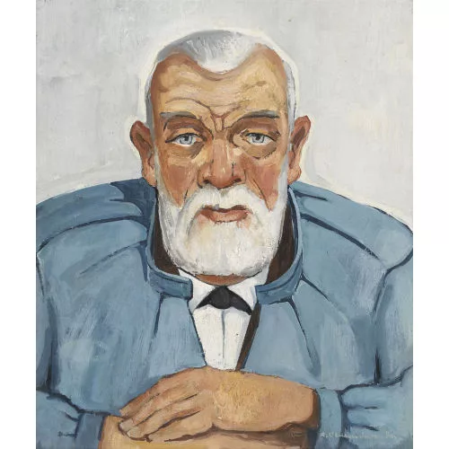 Albert Neuenschwander — "Porträt des Käsermeisters Frutiger von Thun".